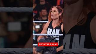 Surprise! Becky Lynch is BACK! 👋🏼😄