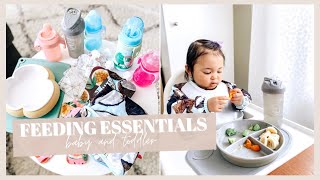 Baby And Toddler Feeding Essentials | Baby Led-Weaning Products You Need | Meu \u0026 Mea