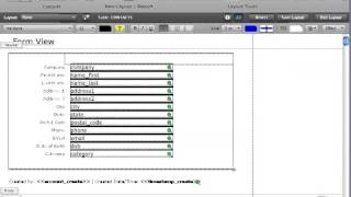 FileMaker Tutorial - 063 - Tab Control pt 1