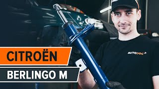 Comment remplacer une jambe de force avant sur CITROËN BERLINGO M [TUTORIEL AUTODOC]