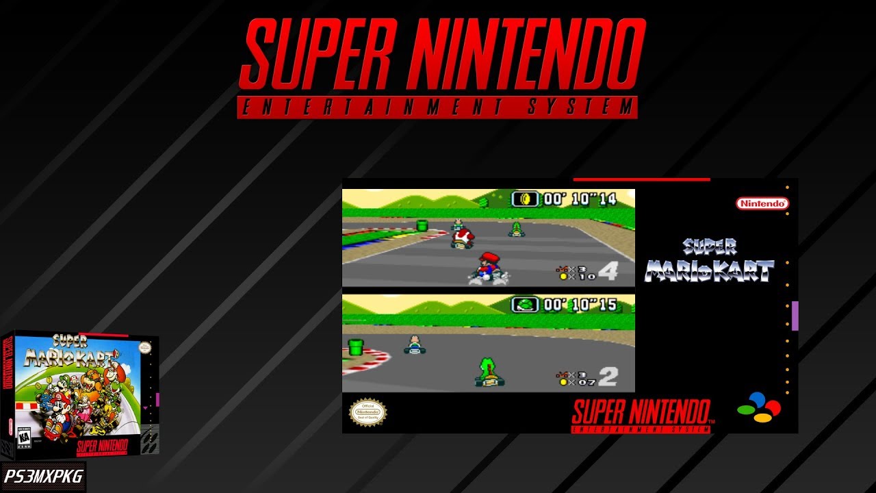 SUPER MARIO KART RETRO PS3 PKG - YouTube