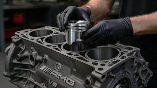 Mercedes AMG 63 V8 4.0L Engine Production | HOW IT'S MADE