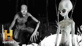 The Proof Is Out There: EVIL FIGURE "The Rake" Terrifies Eyewitness (Season 3) | History