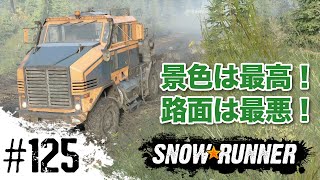 #125【スノーランナー】タイミル「沈んだ土地」の探索 その２【SnowRunner PS4】