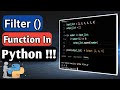 Python's Filter () function Explained - A Complete Guide