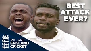 Windies 2000 - Best Bowling Attack Ever? | England v West Indies Lord's 2000 - Highlights