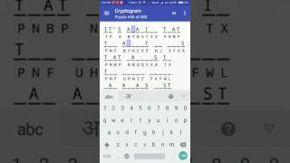 Cryptogram Puzzle #46 Android Quote Answer