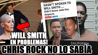 Chris Rock desconocía la alopecia de Jada Pinkett Smith, según 'TMZ'