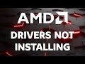 How to Fix AMD Drivers Not Installing on Windows 11