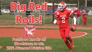 Paulsboro 35 Woodstown 8 | West Jersey Football League | Week 8 | Tyree Thomas 5 Total TDs