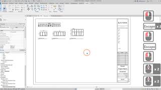 (Day 135) Schedule and Legend(Assembly) for the curtain panel windows