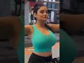 anveshi jain doing gym with huge big boobs sexy hot