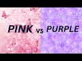 Pink 🩷 Vs Purple 💜 | Choose Your favourite | Dress 👗 Heel 👠 Cake 🎂  Headphones 🎧 etc.