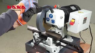 How to install KAKA Industrial CS-9 Portable metal cutting Circular saw