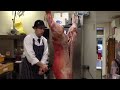 splitting a lamb in half