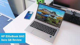 HP EliteBook 840 Aero G8 Review (i7-1165G7, 14", 1.13kg)
