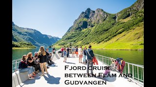 Flåm to Gudvangen Ferry Norway Jul 2023