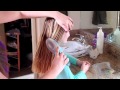 How to brush out tangled hair How to brush out tangled hair