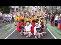 いなせ連 第17回 草加宿場まつり 街角ライブ～六丁物語～ 組踊り