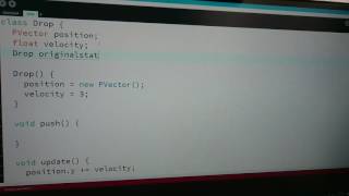 Cloud Simulation in Processing. Simon's Own Code 1
