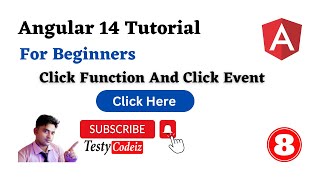 Angular 14 Tutorial For Beginners, Click function in Angular,Click Event in Angular with Testycodeiz