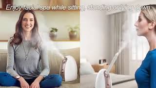 Pro Facial Steamer with 360° Extended Nozzle | Newbealer