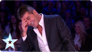 What is David Walliams dying to know about Simon Cowell | Semi-Final 3 | Britain's Got Talent 2013