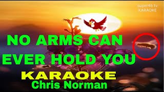 NO ARMS CAN EVER HOLD YOU  By Chris Norman KARAOKE Version  (5-D Surround Sounds)