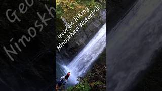 Ninoskhevi waterfall #nature #waterfall #hiking #trekking #georgia