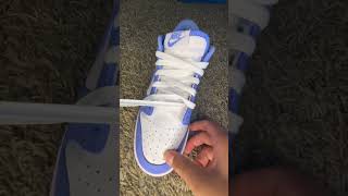 How to lace long laces #sneaker #shoes #laces #tutorial #fypシ