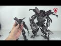 玩模汇）变形金刚 放大改模精涂 ss35 黑曼巴 奥意ls15 天火transformers enlarge and modify mold apply ss35 black mamba aoyi