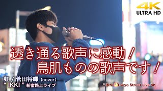 【 感動の歌声！】透き通る歌声に感動！鳥肌ものの歌声です！  虹 / 菅田将暉（cover）\