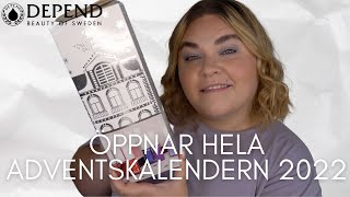 ÖPPNAR DEPEND TOWN HOUSE ADVENTSKALENDER 2022