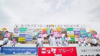 [4K] えぇもんひろめ隊　加古川 踊っこまつり 2018 1日目 本部競演場