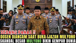 GEMPAR!! DOSEN SENIOR UGM BONGKAR KENYATAAN SOAL IJAZAH MULYONO! TAK DISANGKA