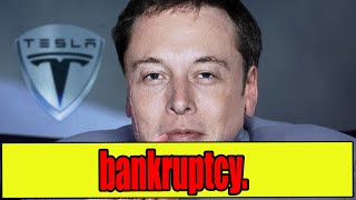 Will Elon Musk Bankrupt Tesla Stock