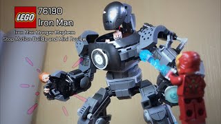 Lego 76190 Iron man Monger Mayhem Stop Motion Building and Mini Review รีวิว เลโก้ไอรอนแมน 2021