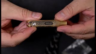 Every EDC Lovers Must Have! The Otacle D1 Brass Unboxing