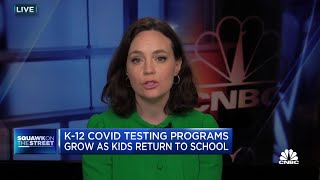 K-12 Covid testing programs grow as kids return to school