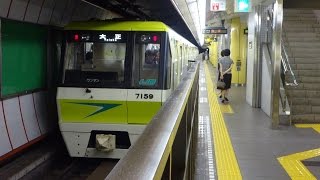 長堀鶴見緑地線70系7109F(前期車・更新車) 松屋町駅