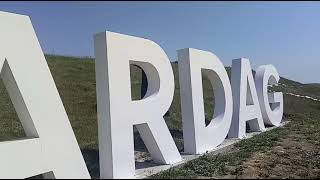 Yanar Dag/Fire mountain in Azerbaijan