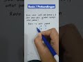 rasio matematika kelas 6 matematika shorts