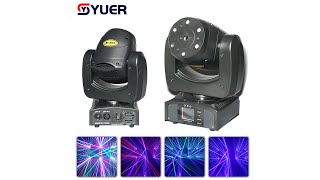 YUER™️ NEW 20Kpps RGB 7 Eyes Moving Head Laser Light Projector