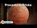 Procedural Brick Material (Blender Tutorial)