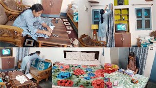 💁2 घंटे की कड़ी मेहनत से पूरा घर साफ सुथरा और व्यवस्थिति  🌄 morning house cleaning and makeover🌹