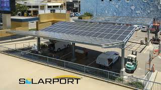 SOLARPORT SOLAR CARPARKS SOLAR CARPORTS COWBOYS LEAGUES QLD INSTALL