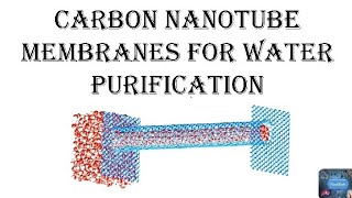 Carbon nanotube membranes for water purification.