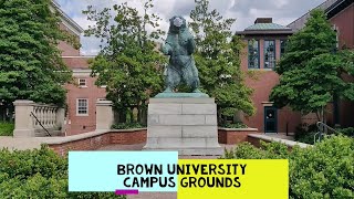 Brown University Campus Grounds Tour - Providence, Rhode Island