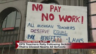 Nearly all DPS schools closed Monday due to teacher sick-out