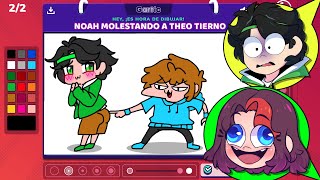 ¡DIBUJANDO los MOMENTOS MAS GRACIOSOS de LA SQUAD! 😂🎨 GARTIC PHONE